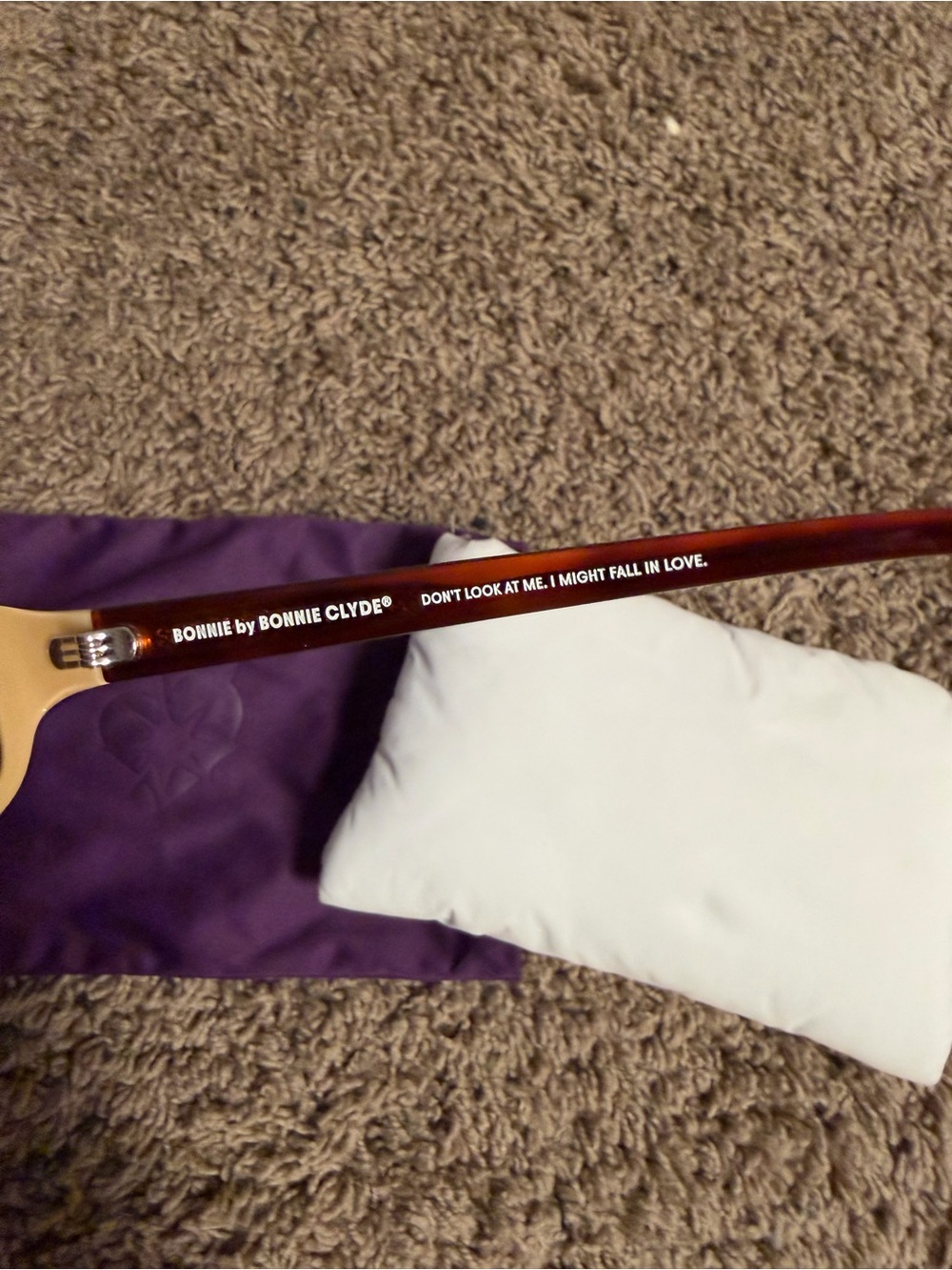 Women’s Brown COCO Sunglasses - Bonnie Clyde - Picture 3 of 3